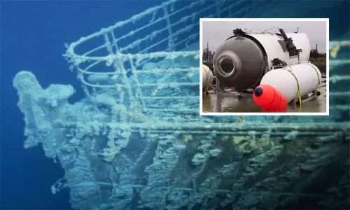 ரூ.2 கோடி கொடுத்து டைட்டானிக் கப்பலை காணச் சென்ற சுற்றுலாப்பயணிகள் மாயம்