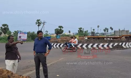 புறவழிச்சாலை முழுவதும் மின்விளக்கு