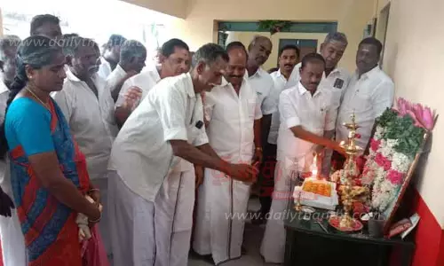 புதிய ரேஷன் கடை கட்டிடம்