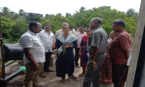 நீரேற்று நிலையத்தில் கூடுதல் கலெக்டர் ஆய்வு