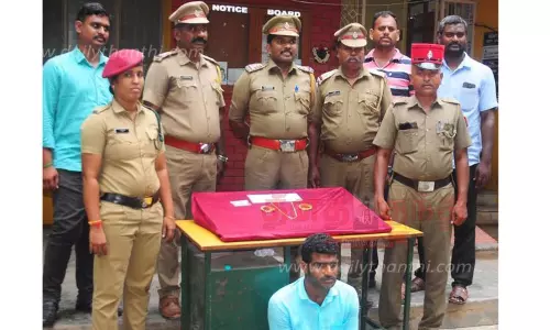 தொடர் திருட்டில் ஈடுபட்ட கொள்ளையன் கைது