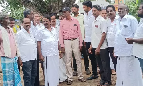 பொன்னை ஆற்றில் ரூ.25 லட்சத்தில் பாலம் அமைக்க திட்டம்