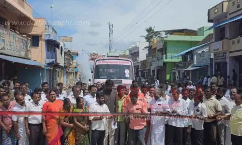 ரூ.50 லட்சத்தில் புதிய பாலம் திறப்பு ரூ.50 லட்சத்தில் புதிய பாலம் திறப்பு