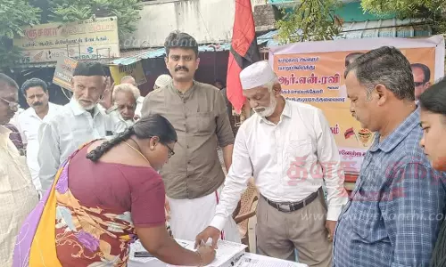 ம.தி.மு.க.வினர் கையெழுத்து இயக்கம் ம.தி.மு.க.வினர் கையெழுத்து இயக்கம்