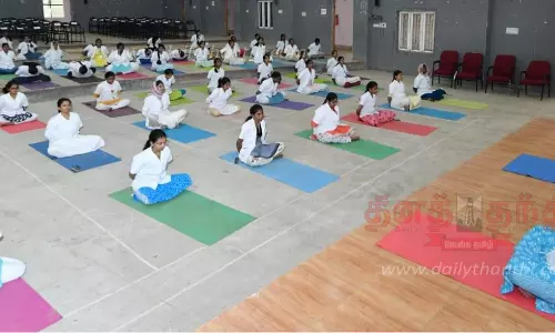 தினமும் யோகா செய்தால் ஆரோக்கியமாக வாழலாம் கலெக்டர் ஆஷா அஜீத் பேச்சு
