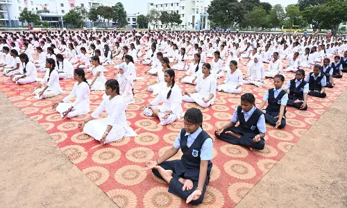 சர்வதேச யோகா தின கொண்டாட்டம்