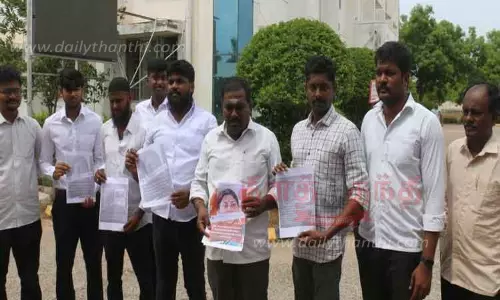 நடிகை குஷ்பு மீது போலீசில் தி.மு.க.வினர் புகார்