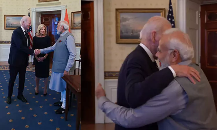 பிரதமர் மோடியின் இரவு விருந்தில் இடம் பெற்ற... ... உலக அமைதிக்காக இந்தியாவும் அமெரிக்காவும் இணைந்து பணியாற்ற உறுதி -  வெள்ளை மாளிகையில் பிரதமர் மோடி பேச்சு