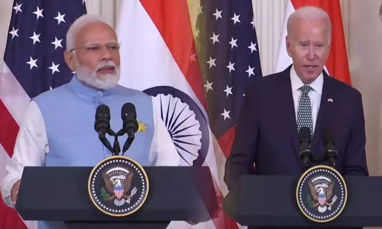 வேறுபாடுகளை களைந்து நாட்டுக்காக ஒன்றிணைகிறோம் - அமெரிக்க நாடாளுமன்றத்தில் பிரதமர் மோடி உரை வேறுபாடுகளை களைந்து நாட்டுக்காக ஒன்றிணைகிறோம் - அமெரிக்க நாடாளுமன்றத்தில் பிரதமர் மோடி உரை