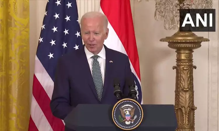 எங்கள் பெரிய பாதுகாப்பு கூட்டாண்மையை... ... வேறுபாடுகளை களைந்து நாட்டுக்காக ஒன்றிணைகிறோம் - அமெரிக்க நாடாளுமன்றத்தில் பிரதமர் மோடி உரை எங்கள் பெரிய பாதுகாப்பு கூட்டாண்மையை... ... வேறுபாடுகளை களைந்து நாட்டுக்காக ஒன்றிணைகிறோம் - அமெரிக்க நாடாளுமன்றத்தில் பிரதமர் மோடி உரை