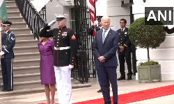 வெள்ளை மாளிகையில் பிரதமர் நரேந்திர மோடிக்கு உற்சாக வரவேற்பு