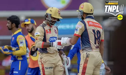 டி.என்.பி.எல். கிரிக்கெட்டில் இன்று 2 லீக் ஆட்டங்கள்; நெல்லை-சேப்பாக் சூப்பர் கில்லீஸ், சேலம்-மதுரை அணிகள் மோதல்..!
