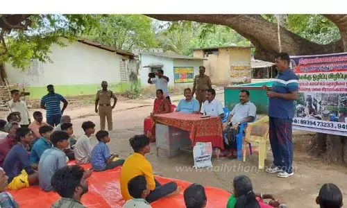 ஜவ்வாதுமலை பகுதியில் டி.ஐ.ஜி.தலைமையில் 150 போலீசார் நடத்திய சாராய வேட்டை