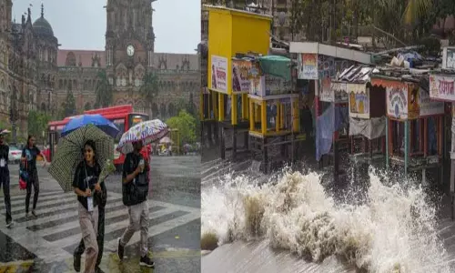 மும்பையில் மழை வெள்ளத்தில் சிக்கி 2 பேர் பலி