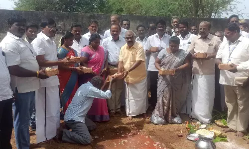 ரூ.2 கோடியில் மீன்பண்ணை அமைக்கும் பணி ரூ.2 கோடியில் மீன்பண்ணை அமைக்கும் பணி