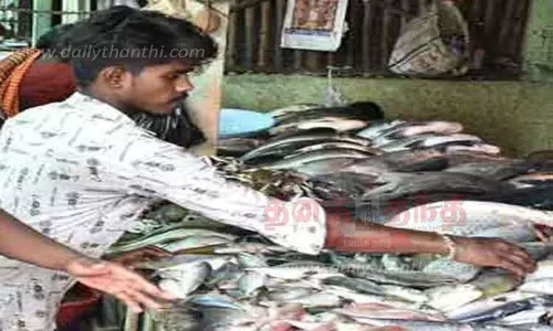 மீன்கள் வரத்து அதிகரித்ததால் விலை குறைவு