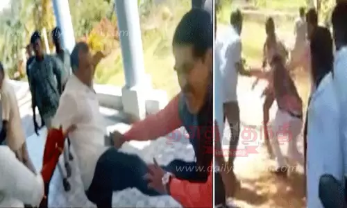 நெல்லை திருமண்டல அலுவலகத்தில் மதபோதகருக்கு அடி-உதை