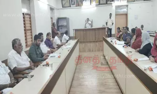 கடையநல்லூர் நகராட்சி கூட்டம்