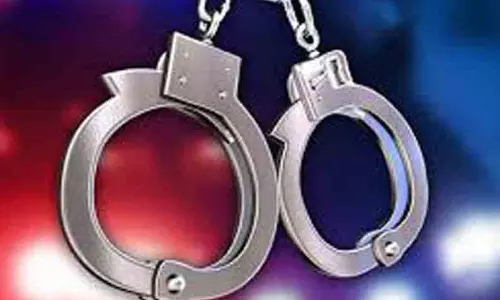 இளம்பெண்ணுக்கு அரிவாள் வெட்டு; அண்ணன் கைது