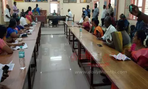 செங்கோட்டை நகராட்சி கூட்டம்