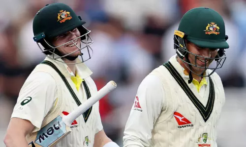 ஆஷஸ் 2-வது டெஸ்ட்:  முதல் நாள் ஆட்டநேர முடிவில் ஆஸ்திரேலியா அணி 339/5