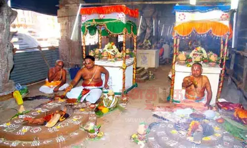 கூடலழகர் பெருமாள் கோவிலில் இன்று பாலாலயம்-ஆவணி மாதம் கும்பாபிஷேகம் நடத்த முடிவு கூடலழகர் பெருமாள் கோவிலில் இன்று பாலாலயம்-ஆவணி மாதம் கும்பாபிஷேகம் நடத்த முடிவு