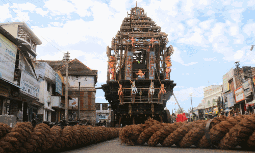 ஆனித் திருவிழா: நெல்லையப்பர் கோவிலில் நாளை தேரோட்டம்