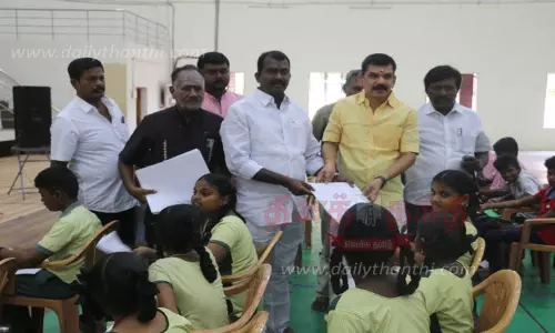 கருணாநிதி நூற்றாண்டு விழா ஓவிய போட்டி