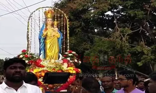 பனிமய மாதா ஆலய சப்பர பவனி பனிமய மாதா ஆலய சப்பர பவனி