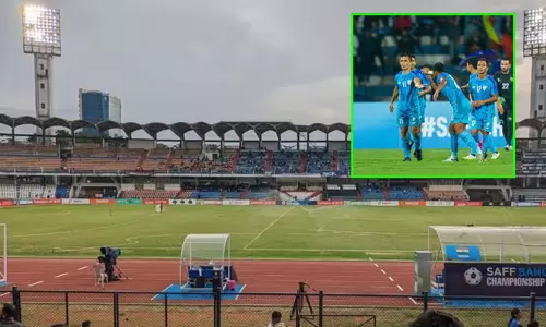 எஸ்.ஏ.எப்.எப். சாம்பியன்ஷிப் போட்டி; லெபனானை வீழ்த்தி இறுதி போட்டிக்கு முன்னேறியது இந்தியா