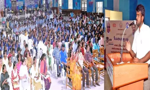 மாணவ-மாணவிகளுக்கு உயர்கல்வி வழிகாட்டி நிகழ்ச்சிகலெக்டர் ராஜகோபால் சுன்கரா பங்கேற்பு