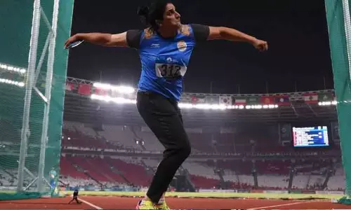 சர்வதேச தடகள தொடர்....வெண்கலப் பதக்கம் வென்ற இந்திய வீராங்கனை