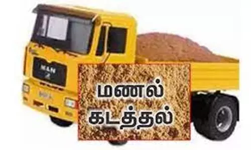 மண் கடத்தி வந்த டிப்பர் லாரி பறிமுதல்