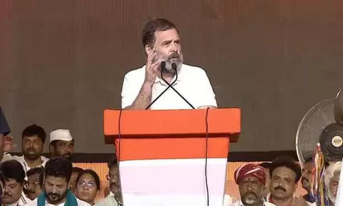 தெலங்கானா முதல்-மந்திரியின் ரிமோட் கண்ட்ரோல் பிரதமர் நரேந்திர மோடியிடம் உள்ளது - ராகுல் காந்தி விமர்சனம்