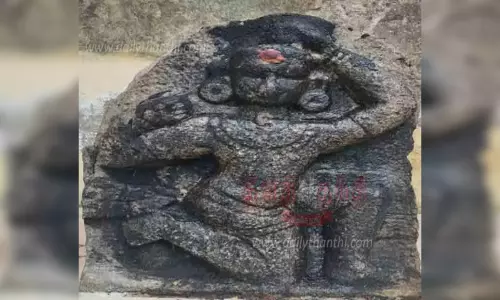 ஆயிரம் ஆண்டுகள் பழமையான அரிகண்ட சிற்பம் கண்டெடுப்பு