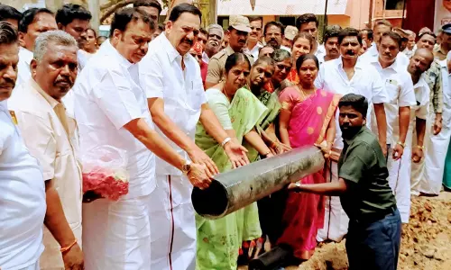 ரூ.16¼ கோடி மதிப்பீட்டில் அம்ரூத் குடிநீர் மேம்பாட்டு பணிகள்