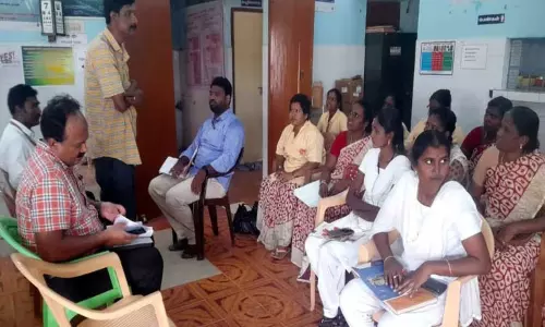 சாலைபுதூர் சுகாதார நிலையத்தில் ஆஷா பணியாளர்களுக்கு சிறப்பு பயிற்சி