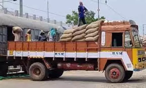 அரவைக்காக 2 ஆயிரம் டன் நெல்