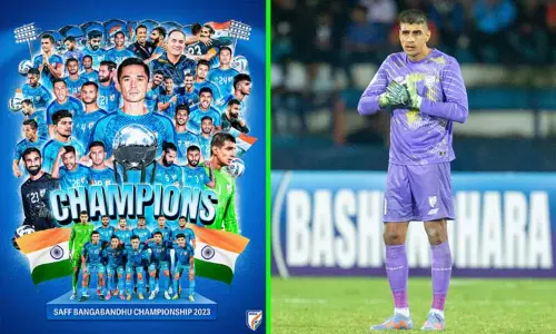 தெற்காசிய கால்பந்து சாம்பியன்ஷிப்: 9-வது முறையாக பட்டம் வென்றது இந்தியா தெற்காசிய கால்பந்து சாம்பியன்ஷிப்: 9-வது முறையாக பட்டம் வென்றது இந்தியா