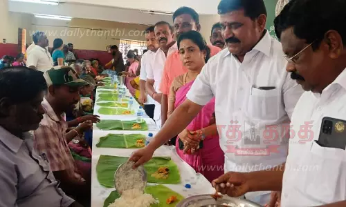 வள்ளலார் அன்னதான விழா தொடக்கம்