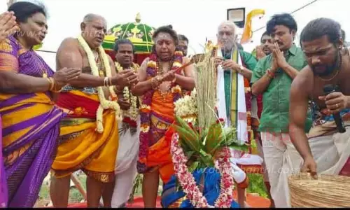 அரிகேசவநல்லூர் அரியநாத சுவாமி கோவில் கும்பாபிஷேகம்
