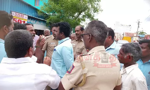 நாவக்குறிச்சி கிராமத்தில் கோவில் நிலங்கள் ஏலம் 20-ந் தேதிக்கு ஒத்திவைப்பு