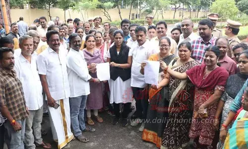 நடவடிக்கை கோரி பா.ஜ.க.வினர் புகார் மனு