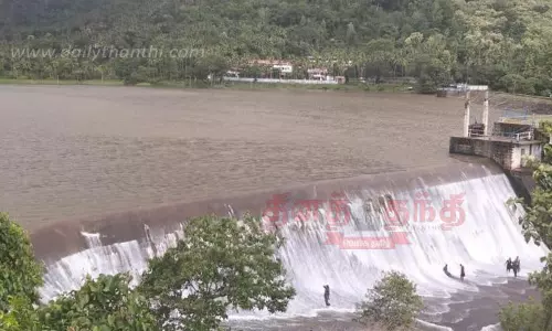 மேற்கு தொடர்ச்சி மலையில் கனமழை: குண்டாறு அணை நிரம்பியது மேற்கு தொடர்ச்சி மலையில் கனமழை: குண்டாறு அணை நிரம்பியது