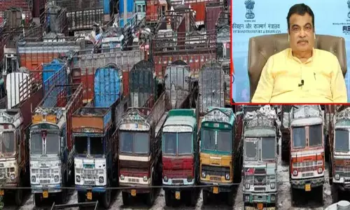 லாரி கேபின்களில் ஏ.சி. வசதி கட்டாயம்; வரைவு அறிக்கைக்கு மத்திய அரசு ஒப்புதல்