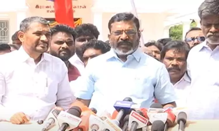 எதிர்கட்சிகள் கூட்டத்தில் விடுதலைச் சிறுத்தைகள் கட்சி பங்கேற்கும் - திருமாவளவன்