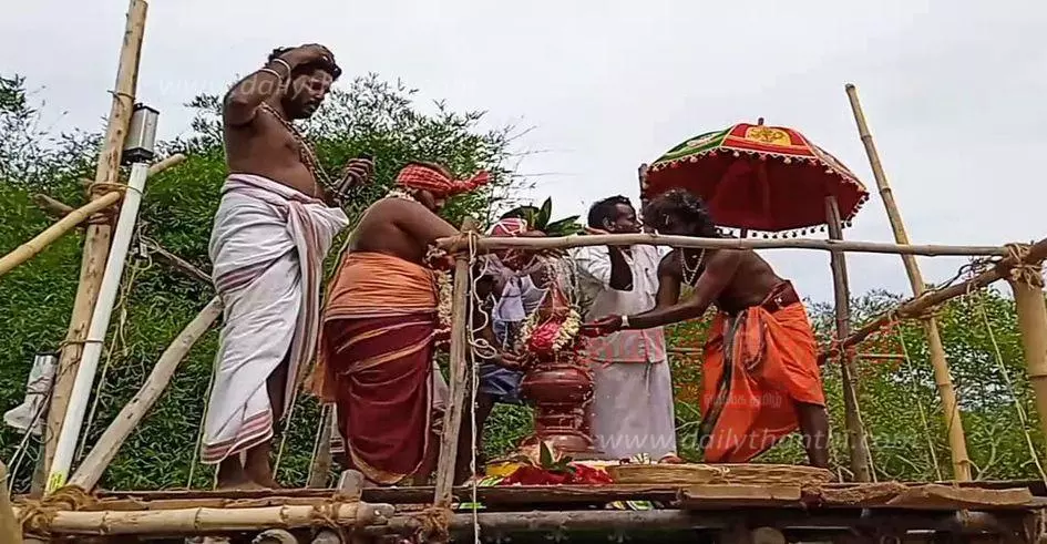 ஆந்தக்குடி ஆதீனமுடைய அய்யனார் கோவில் குடமுழுக்கு