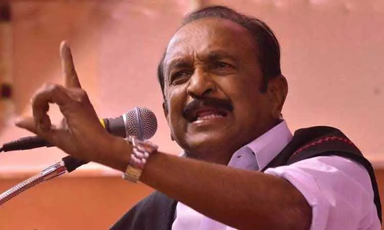 மருத்துவ படிப்பு தொடர்பான நெக்ஸ்ட் தேர்வு நடத்துவது மாநில உரிமையை பறிக்கும் முயற்சி - வைகோ கண்டனம் மருத்துவ படிப்பு தொடர்பான நெக்ஸ்ட் தேர்வு நடத்துவது மாநில உரிமையை பறிக்கும் முயற்சி - வைகோ கண்டனம்