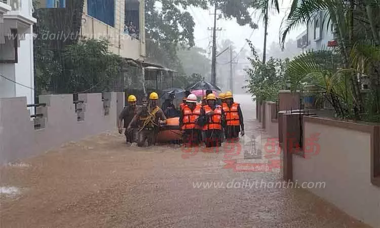 கர்நாடக கடலோர மாவட்டங்களில் கனமழைக்கு பெண் உள்பட 5 பேர் சாவு