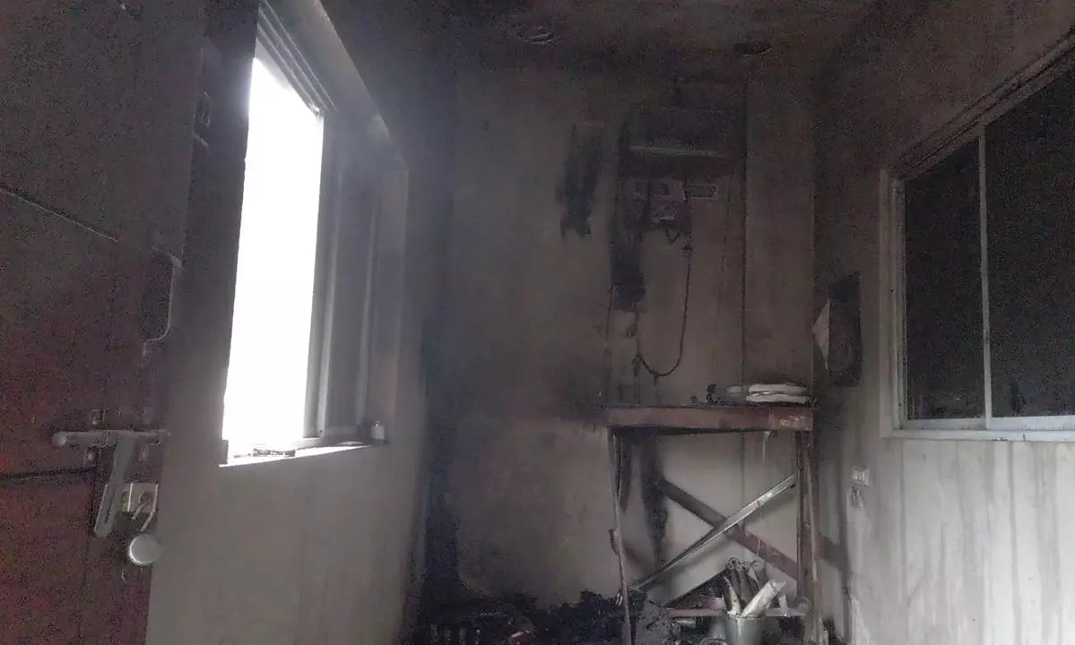 திருமண மண்டபத்தில் தீ விபத்து